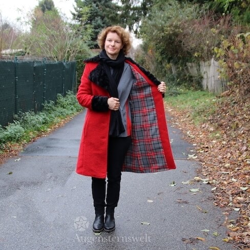 Nähtreff in Tamm – Wintermantel Luzie ist fertig